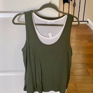 NWT Gap maternity double layer  nursing tank